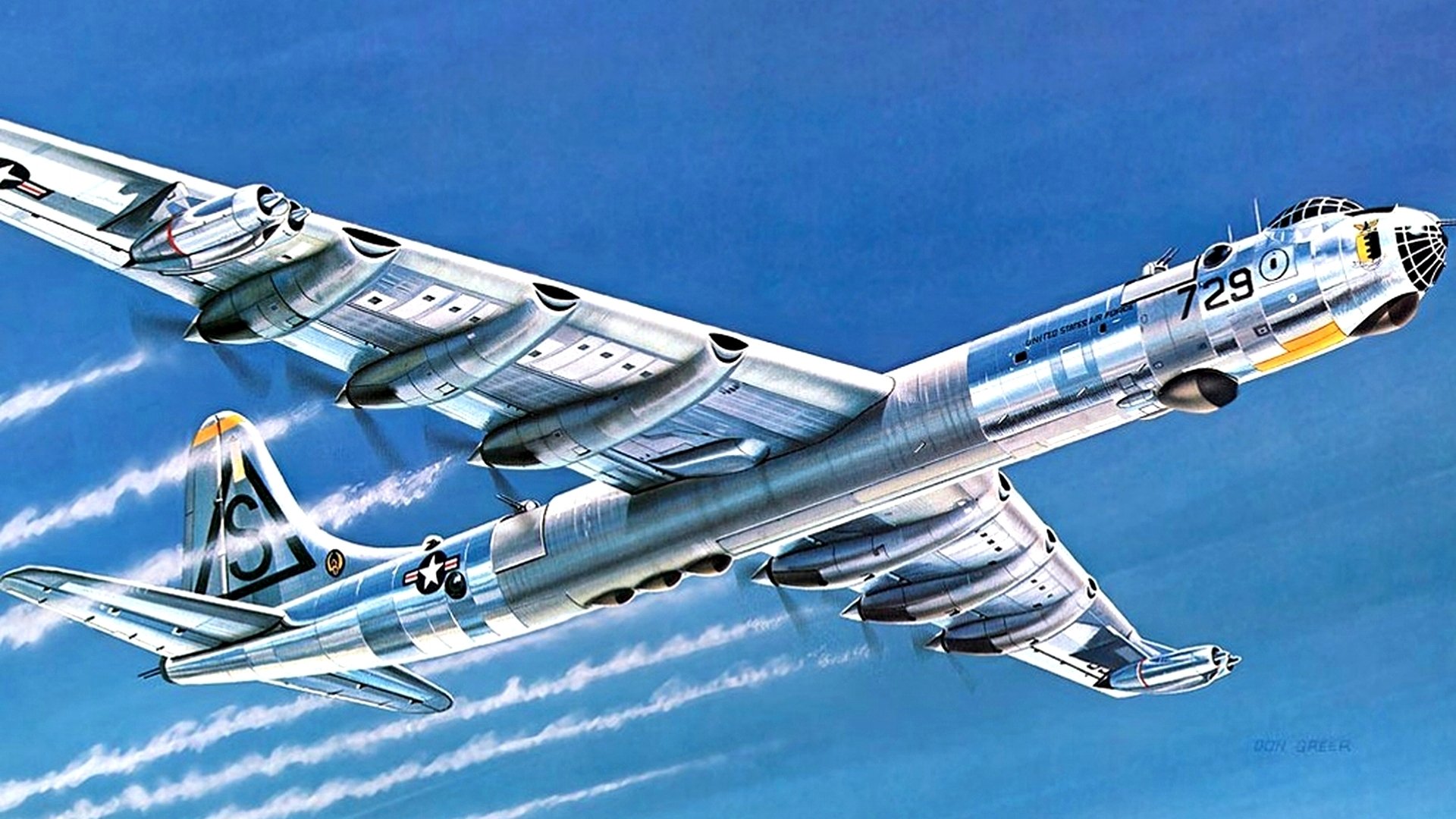 art convair b-36 convair b- 36 «peacemaker»