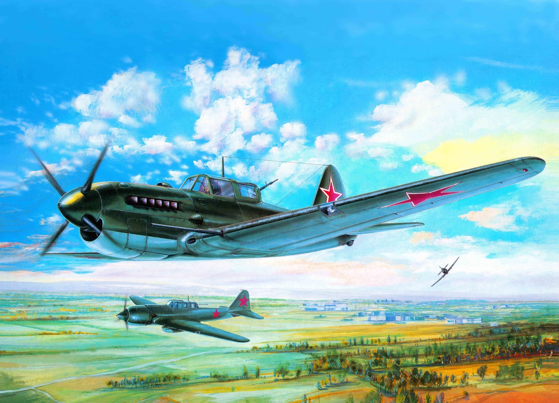 art plane su- 6 am-42 soviet experienced book attack to piston engine air cool construction po dry .