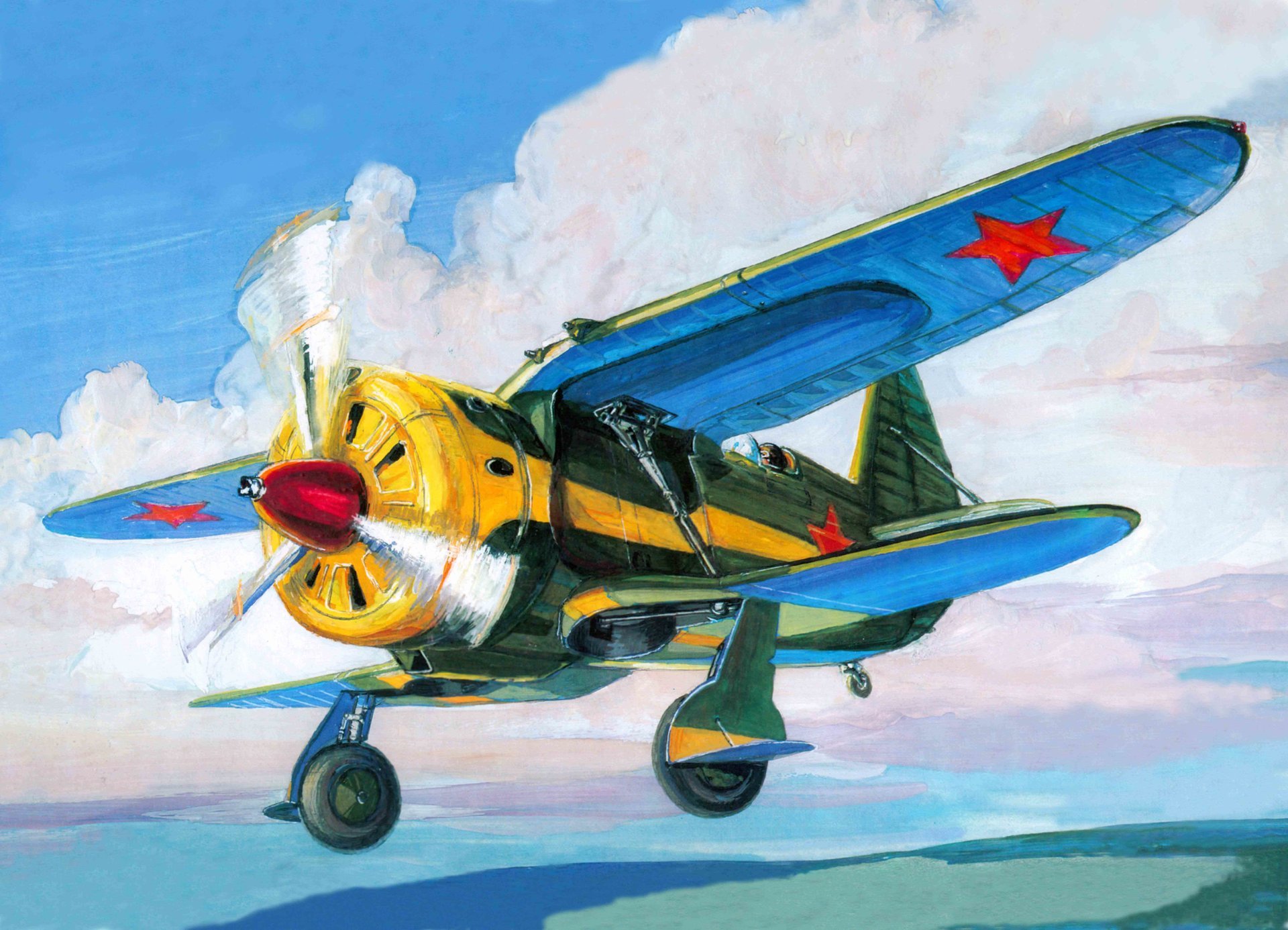 art plane is-1 single fighter developed by aircraft designer v.v.nikitinym and pilot vvshevchenko feature this aircraft were that the could to air turn polutoraplan monoplane high located wing type se