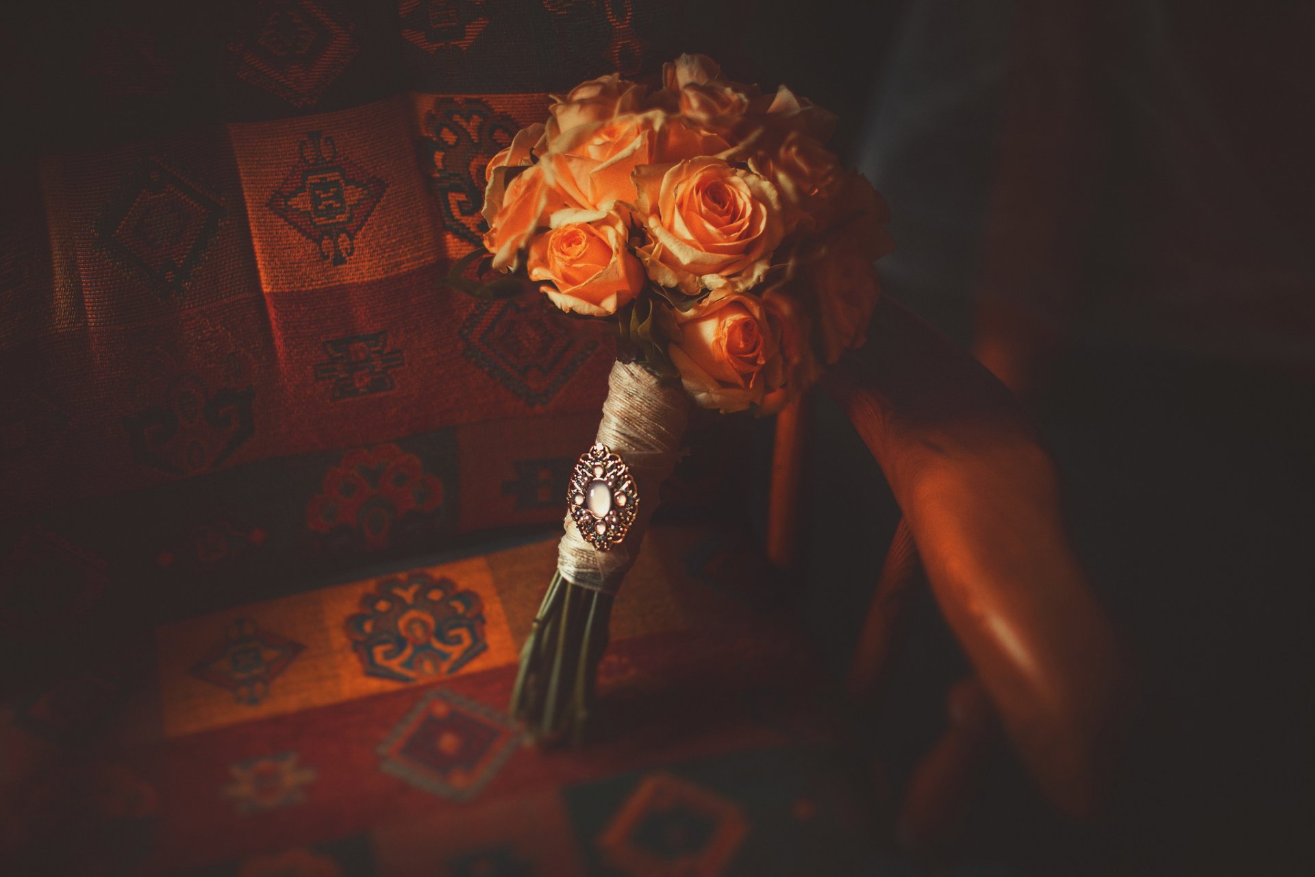 bouquet wedding roses