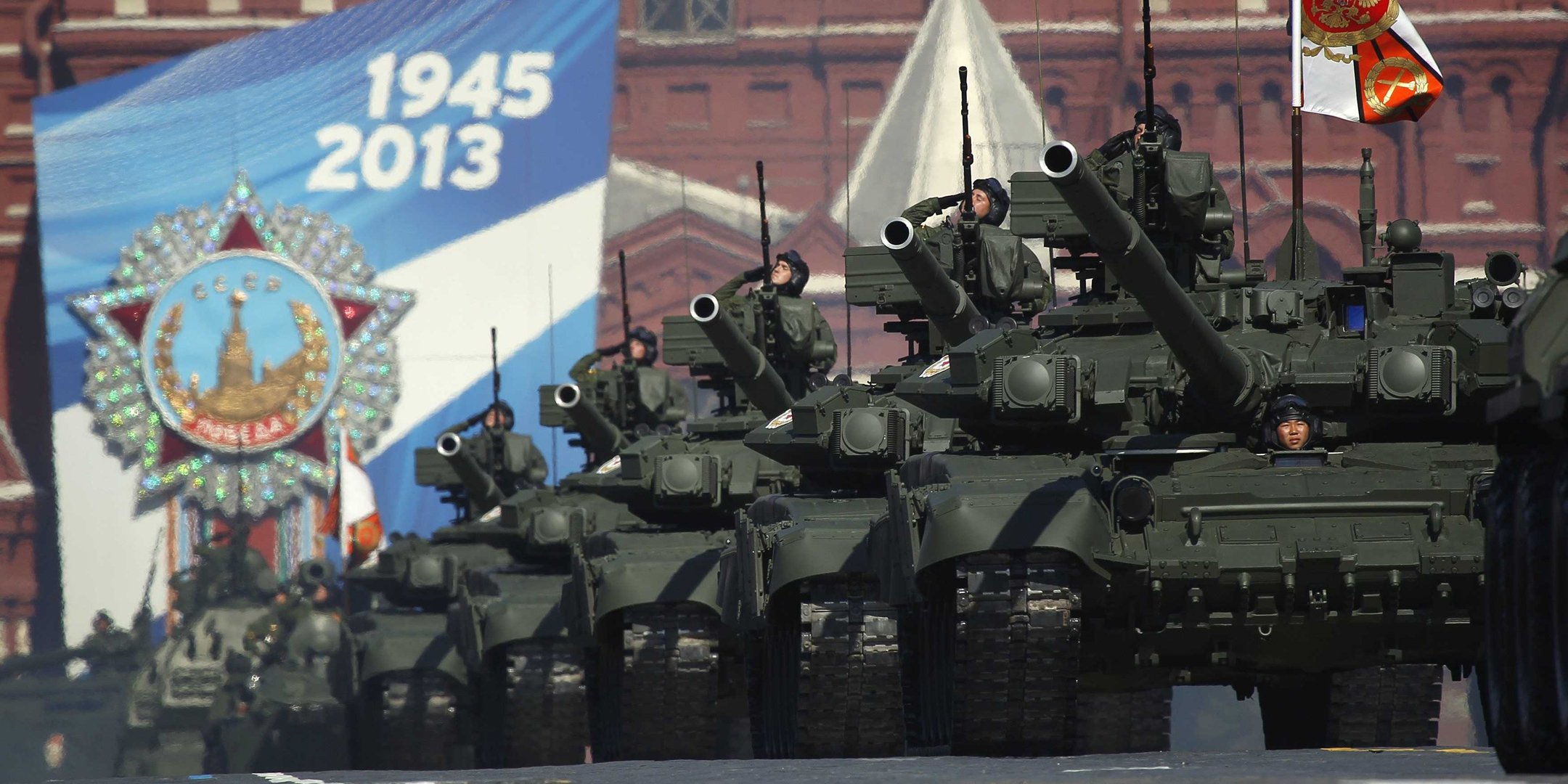 victory day holiday tanks red square