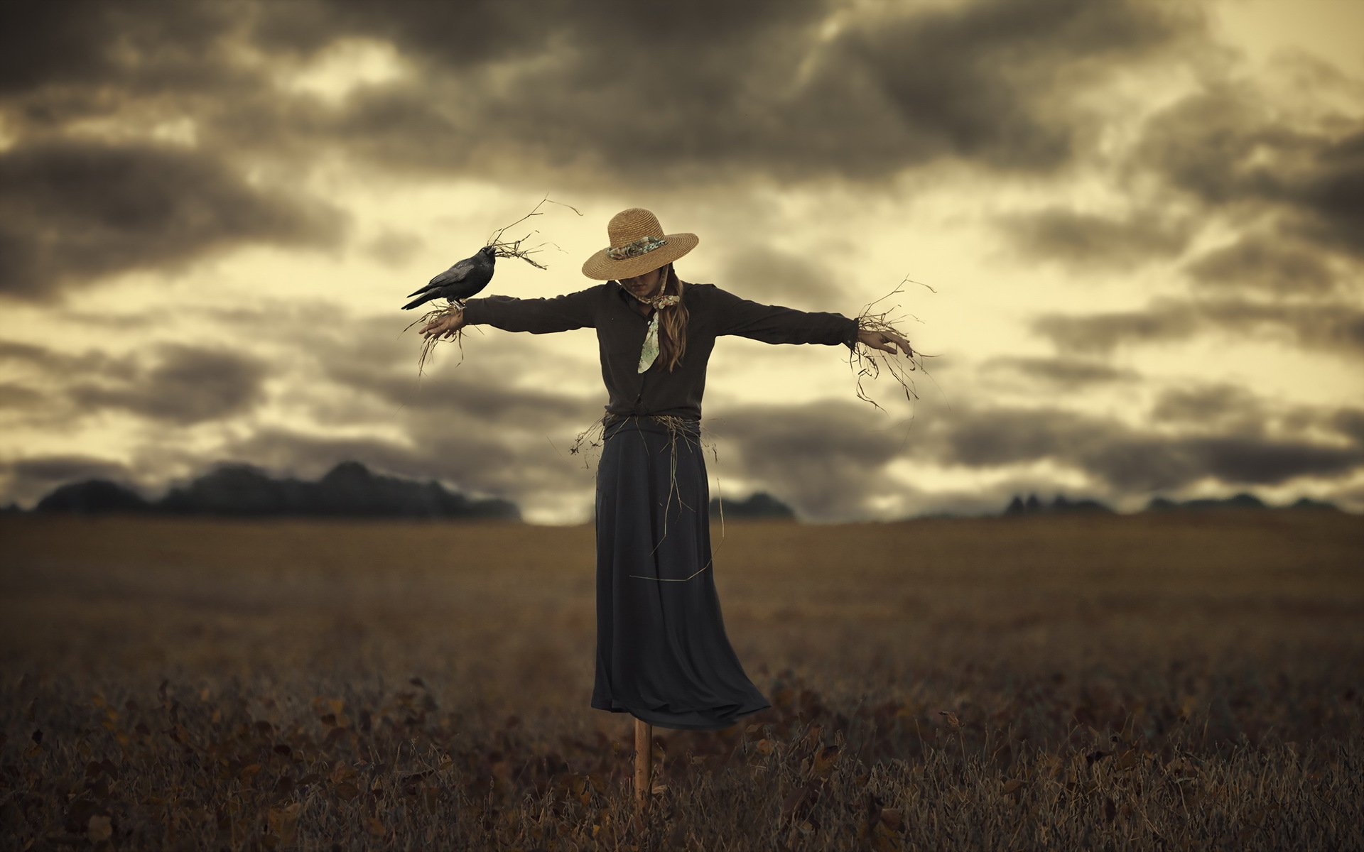 girl stuffed poultry