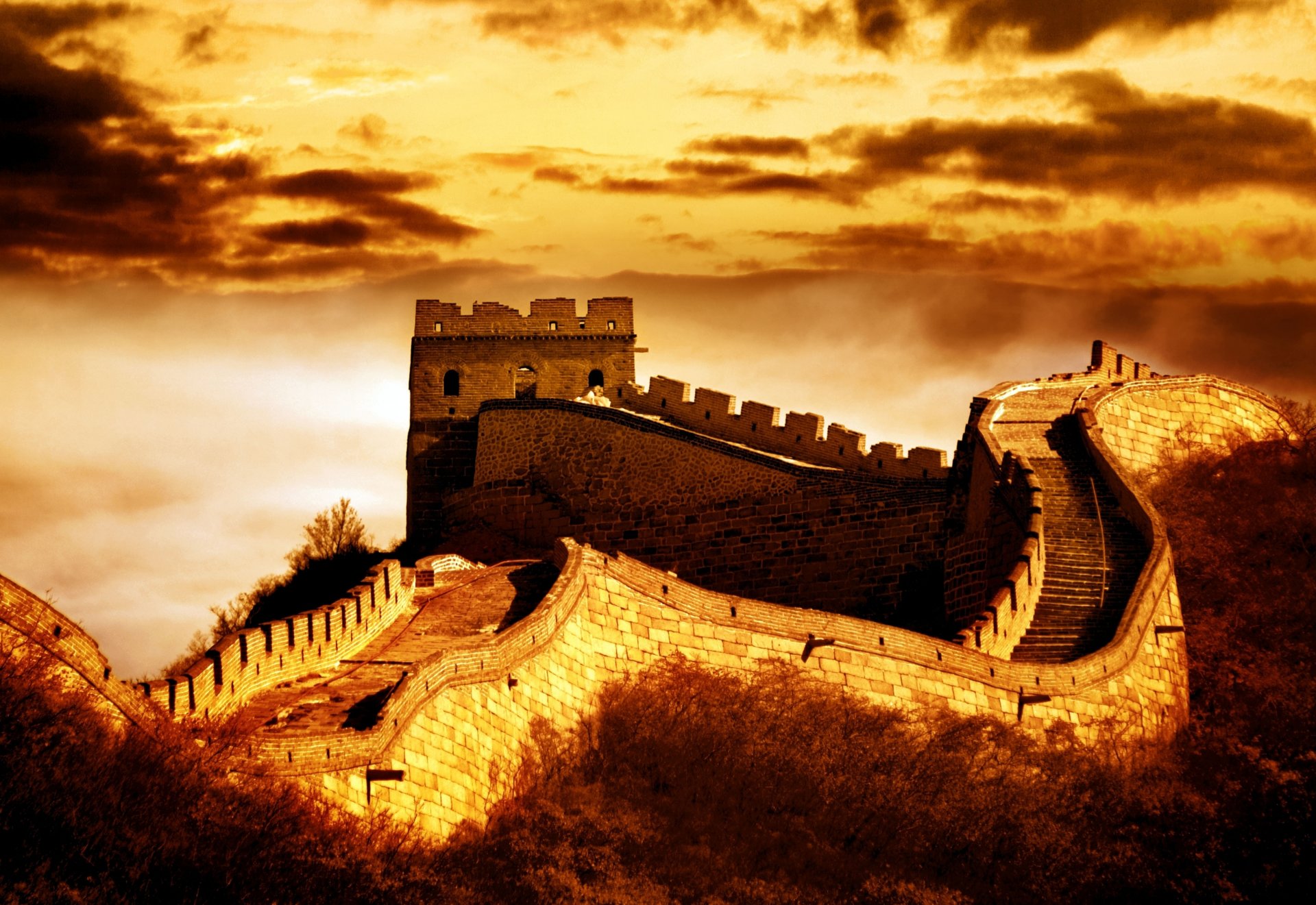 landscape china mountain castle wall watch tower the great wall the great wall of china construction iiivek bc - 1644g is one new of the seven wonders of the world summer tourism sports travel my plan