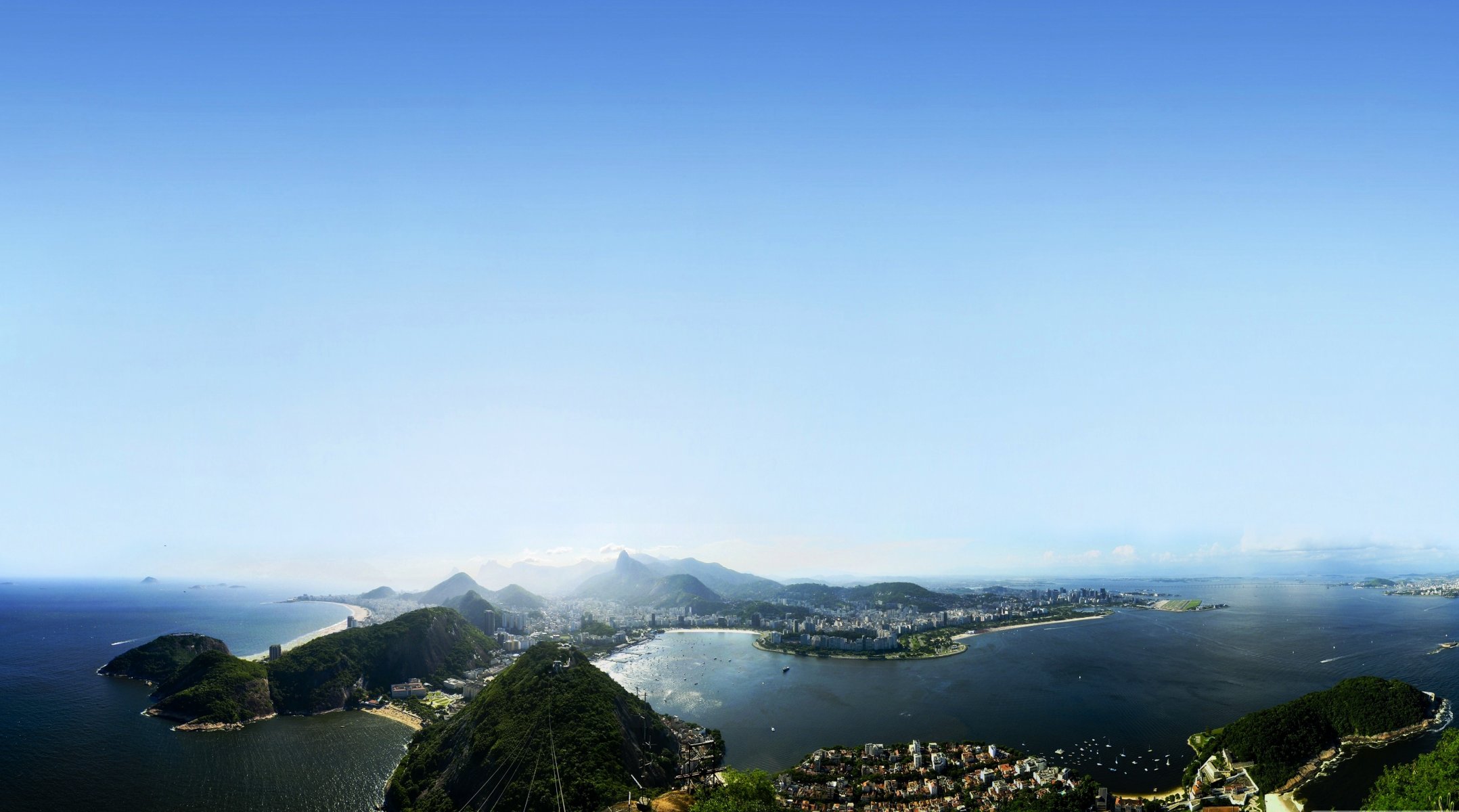 sky sea islands brazil rio de janeiro rio de janeiro water beautiful nice landscape fine