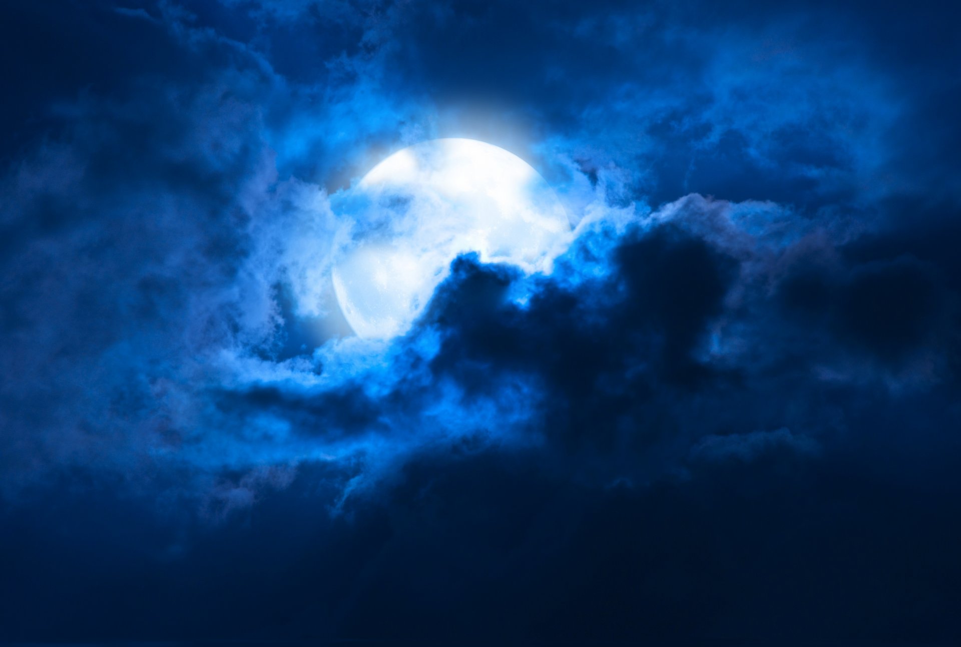 moon moonlight night midnight clouds cloudy night full moon sky landscape