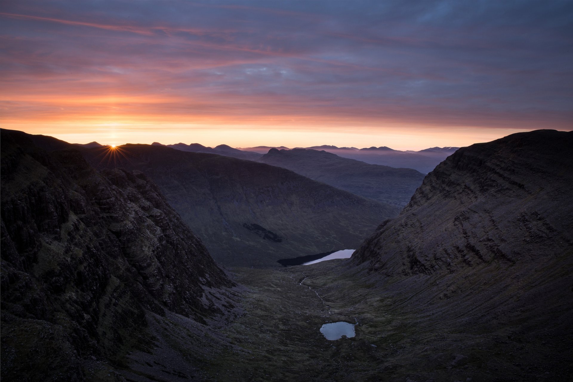 mountain sky sunrise sun ☀